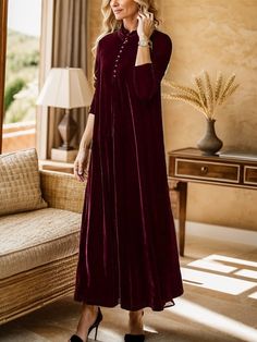 Velvet Dress Prom, Winter Dress Wedding, Long Sleeve Winter Dress, Long Sleeve Dress Winter, Womens Velvet Dresses, Cheap Party Dresses, Velvet Prom Dress, Velvet Sleeve, Party Dresses Online