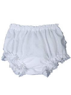 PCDC1W-1-960x1200_4.jpg?0 White Cotton Bloomers With Ruffles, White Cotton Ruffled Bloomers, White Cotton Diaper Cover With Elastic Waistband, White Cotton Bottoms With Eyelet Details, Fitted White Cotton Diaper Cover, Fitted White Diaper Cover For Spring, Psalm 127, Kawaii Dress