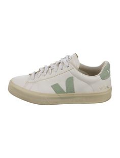 Veja Leather Low Top SneakersWhiteRubber & Suede TrimRound-ToesLace-Up Closure at UppersFit:Sneakers by Veja typically run large, consider taking a half size down.Unfortunately, due to restrictions, this item may not be eligible for shipping in all areas. Veja Sneakers, Sneakers For Sale, Leather Sneakers, Womens Shoes Sneakers, Low Top, Shoes Sneakers, Take That, Women Shoes, Running