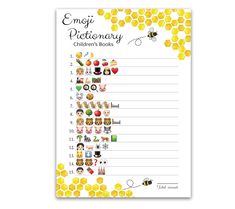 Bee Bachelorette Party, Parents To Bee Baby Shower Party Ideas, Honeybee Baby Shower Theme, Bee Themed Baby Shower Ideas, Couples Shower Activities, Baby Shower Bee Theme, Curvy Font, Bee Baby Shower Games, Childrens Books Baby Shower