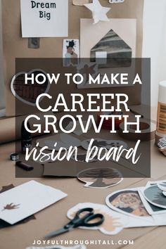 Career Growth Vision Board Career Vision Board Ideas, Growth Vision Board, Success Vision Board, Vision Board Success, Corporate Ladder, Vision Board Ideas, Career Vision Board, Vision Board Photos, Photos Quotes