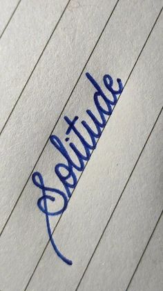 a piece of paper with writing on it and the word absolute written in blue ink