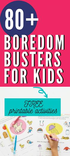 It’s not always easy to think of screen free activities to entertain our kids. Fret not! Here are 80+ indoor games for kids stuck at home. Includes FREE PRINTABLE ACTIVITIES for kids including coloring pages, doodle pages and more! #free printables #kidsactivities #indoorgames #homeschoolresources #boredombusters Easy Games For Kids Indoors, Boredom Busters For Kids, Games To Play With Kids, Free Activities For Kids, Free Printable Activities, Indoor Games For Kids, Screen Free Activities, Doodle Pages, Stuck At Home