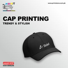 the cap printing trendy and stylish is now available for purchase at print store