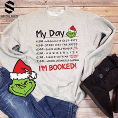 Grinch Quotes, Grinch Shirts, Cricut Shirts, World Hunger, Self Pity, Cute Shirt Designs, Grinch Christmas, Screenprinting, The Grinch