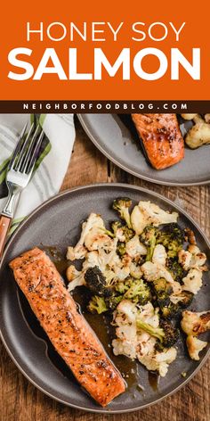 Enjoy a delicious, healthy dinner with this Best Honey Salmon recipe! Easy to make, fresh, and packed with flavor making it the perfect choice for a quick, nutritious meal. Save this must-try honey soy salmon for a healthy dinner option! Soy Glazed Salmon, Honey Soy Salmon, Soy Salmon, 30 Minute Meals Healthy, One Pan Meal, Honey Salmon, Seafood Recipes Healthy, Healthiest Seafood, Savory Food