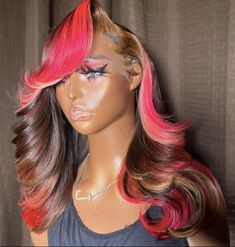 Wigs Styles, Highlight Brown, Lace Wigs Styles, Hair Projects, 27th Birthday