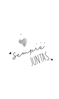 some type of handwriting that is written in black ink on a white background with the words sempire juttas