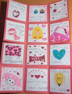 valentine's day cards made with children's handmade greetings from friends