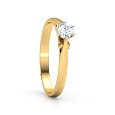 Amazing Solitaire Ring Studded With SI1 F-G 0.20 Ct Lab Grown Certified Diamond Made in14Kt White Gold/Yellow Gold/Rose Gold Width : 4.8mm Height : 4.6mm Total Diamond : 1 Total Carat Weight (TCW):0.20 Ct Diamond Clarity:SI1 Diamond Color:F-G Diamond Cut:Excellent Main Stone:Diamond Diamond Setting:Prone Setting Main Stone Creation:Lab Grown Main Stone Shape:Round Ring Shape:Round Metal:White Gold / Rose Gold / Yellow Gold Metal Purity:14k Style:Diamond Ring Ring Certificate :EGL Occasion:Christ Elegant Gold Diamond Ring With Classic Cut, Elegant Gold Diamond Ring Classic Cut, Yellow Gold Rings With Classic Cut For Gift, Yellow Gold Diamond Ring With Classic Cut For Anniversary, Yellow Gold Diamond Ring For Anniversary, Luxury Yellow Gold Diamond Ring Classic Cut, Yellow Gold Diamond Ring With Classic Cut, Gold Diamond Ring For Anniversary, Classic Cut, Yellow Gold Brilliant Cut Diamond Promise Ring