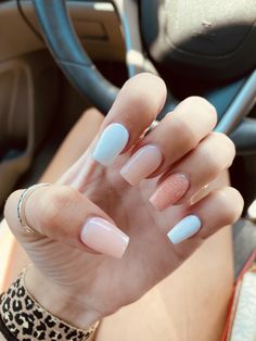 Teen Nails, Western Nails, Country Nails, Short Square Acrylic Nails, Cute Gel Nails, Short Acrylic Nails Designs, Acrylic Nails Coffin