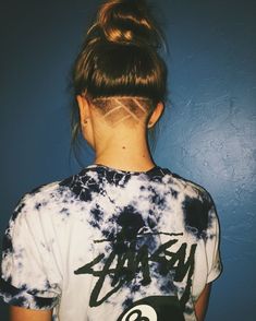 Undercut Ideas, Fabulous Hair, Hair Tattoos, Nail Jewelry