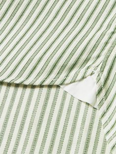 DESIGNED BY MR PORTER. You can never have too many Oxford shirts. Our Mr P. style is cut from organic cotton and patterned with slightly raised stripes for a hint of texture. Lower Impact Materials. This product is made using at least 50% lower-impact materials or ingredients. Find out more about our Consciously Crafted criteria here. Striped Cotton Top With Shirttail Hem, Green Cotton Shirt With Shirttail Hem, Cotton Button-up Tops With Horizontal Stripes, Oxford Shirt Men, Mr P, Oxford Shirts, Ulysse Nardin, Oxford Shirt, Formal Shirts