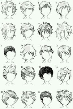 the different hairs styles for men