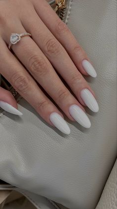 Purple And Silver Nails, Blush Nails, Acrylic Nails Coffin Short, Silver Nails, Minimalist Nails, Classy Nails