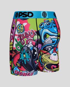 It all started with the signature PSD 7" brief. The 7" inseam and breathable sealed Micro Mesh pouch offers tailored support for maximum comfort. With four-way stretch and durable flatlock stitching, your briefs will stay in place and moving with you no matter what you get into. | PSD Men's Spongebob Squarepants - Krusty Bottom Underwear, Size 2XL Multi-pack Nylon Sports Bottoms, Functional Compressive Multi-pack Bottoms, Stretch Multi-pack Sports Bottoms, Compressive Multi-pack Bottoms For Sports, Micro-elastic Multi-pack Bottoms For Sports, Casual Micro-elastic Bottoms Multi-pack, Sporty Green Multi-pack Bottoms, Sporty Green Bottoms Multi-pack, Multi-pack Fitted Short Bottoms