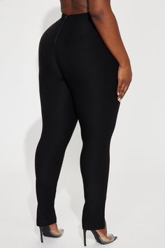 Available In Black. Skinny Pant High Rise Elastic Waist Zipper Detail Stretch 74% Rayon 23% Nylon 3% Spandex Imported | Had Your Chance Zip Up Skinny Pant in Black size Small by Fashion Nova Zipper Detail, Black Pants, Black Fashion, Fashion Nova, Elastic Waist, Zip Ups, High Rise, Spandex, Size Medium