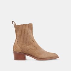 BRYLEE H2O BOOTIES MUSHROOM SUEDE Stitching Details, Birthday Wishlist, Side Panels, Panel Siding, Block Heels, Heel Height, Stuffed Mushrooms, Stitching, Boots