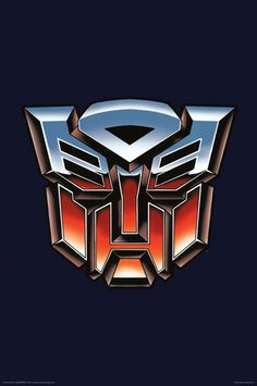 Transformers Autobot Logo Poster at AllPosters.com Logo Poster, A Logo, Transformers, Blue