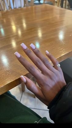 @e1uvv Nail Extensions For Dark Skin, Sorority Nails, Indie Nails, Beginner Nail Designs, Natural Nails Manicure, Classic Nails, Glow Nails