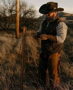 Rancher Aesthetic, Modern Cowboy Aesthetic, Cowboy Outfits Men, Wild West Outfits, Josh Gates, Cowboy Attire