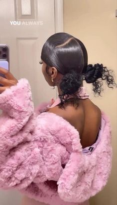 Back To School Hairstyles Weave Ponytail, Side Party Ponytail Weave, Freaknik Hairstyles Natural Hair, Ponytail Hairstyles Natural Hair, 3 Part Ponytail, Quick Hairstyles With Braiding Hair, Black Girls Hairstyles Weave, Weave Hairstyles Braided