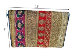 Description The Ethnic Handmade Coin Embroidered Fabric Clutch Purse For Women with Boho style is a stunning fashion accessory that blends cultural heritage with contemporary fashion trendsThe purse features a mesmerizing golden hue that adds a touch of luxury and elegance to its overall appearance. The vibrant and intricate embroidery work showcases traditional ethnic patterns and motifs, which could be inspired by various cultural traditions from around the world. One of the standout features Bohemian Traditional Wear With Handwork For Diwali, Bohemian Traditional Wear With Handwork For Festive Occasions, Multicolor Traditional Wear With Handwork, Traditional Ceremonial Embroidered Fabric With Handwork, Traditional Festive Saree With Handwork, Handwork Embroidered Fabric For Festive Occasions, Festive Handwork Embroidered Fabric, Bohemian Traditional Wear With Multicolor Embroidery For Celebration, Bohemian Traditional Wear For Festivals And Celebrations