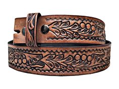 Full Grain Leather Belt Product Details: Material: 100% Full Grain Leather Care Instructions: Clean with a dry cloth Closure: Snap Button Closure Description: Elevate your style with our meticulously crafted full-grain leather belt, designed in the USA to meet the highest quality standards. This Western-style belt is made from a single piece of premium full-grain leather, ensuring lasting durability and an authentic look. Key Features: Perfect Dimensions: The belt measures 1.5 inches (38mm) in width and 4mm in thickness, offering the perfect balance to complement any outfit while being sturdy enough for daily wear and tear. Versatile and Functional: Ideal for law enforcement officers, this belt provides a reliable platform for carrying holsters and knives, making it perfect for heavy-duty Western Belt, Belt Leather, Western Belts, Suspender Belt, Tooled Leather, Leather Care, Leather Tooling, Law Enforcement, Western Style