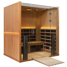 Clearlight Sanctuary™ Retreat 4 Person ADA Compliant Infrared Sauna-Purely Relaxation Infra Sauna, Clearlight Sauna, Home Infrared Sauna, Infrarot Sauna, Sauna Heaters, Traditional Saunas, Sauna Heater, Whirlpool Bath, Sauna Room