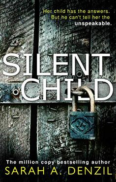 the cover of silent child by sarana d'azil, with an open lock on