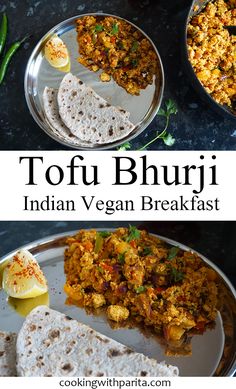 Tofu Bhurji Indian, Tofu Bhurji, Wholesome Lifestyle, Bhurji Recipe, Vegan Winter Recipes, Savoury Breakfast, Indian Vegan, Food Prepping, Vegan Indian Recipes