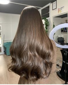 Glossy Brunette, Hair Goal, Extra Long Hair, Hairstyles For Layered Hair, Haircuts For Medium Hair, Hair Inspiration Color, Beautiful Long Hair, Silky Hair