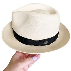 Bailey Of Hollywood Guthrie Natural Shantung Straw Fedora G1841 Natural Color Shantung Straw Fedora. Water Resistant. Dri Lex Moisture Control Sweatband. Black Grosgrain Ribbon Hatband With Metal Brand Tag. Size Small. Nwot. 3 3/4" Teardrop Crown. 2" Snap Brim. Fitted Classic Cream Panama Hat, Classic Cream Panama Hat For Spring, Classic Cream Panama Hat For Travel, Elegant Beige Panama Hat For Travel, Elegant Fitted Beige Panama Hat, Hollywood Accessories, Straw Fedora, Hat Band, Brand Tags