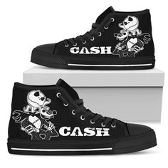 Johnny Cash Sneakers Jack Skellington High Top Shoes Music Fan High Top Shoes VA95 available in T-shirt, hoodie, tank top, longsleeve, multi color and size S M L XL XXL 3XL 4XL 5XL. Shipping from the US. Easy 30 day return policy - Shop now! 6.1-ounce, 100% cotton .Double-needle neck, sleeves and hem; Roomy Unisex Fit. Ash is 99% cotton, 1% poly; Sport Grey is 90% cotton, 10% poly; Dark Heather is 50% cotton, 50% polyester .Decoration type: Digital Print. Made by Gildan Punk Sneakers, Jack The Skeleton, Muse Band, Black High Top Shoes, Top Shoes For Men, Skull Shoes, Breaking Benjamin, Vikings Gifts, American Legend