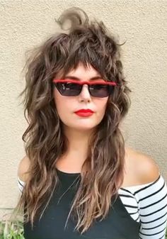 Braided Faux Hawk, Long Shag Hairstyles, Faux Hawk Hairstyles, Long Wolfcut Haircut, Wolfcut Haircut, Long Wolfcut