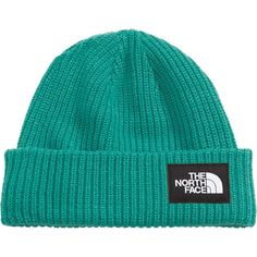 Cover your ears on cold days and deal with that bad hair day in style with The North Face Salty Dog Beanie. This synthetic beanie offers a cuffed style that allows you to wear it a little deeper or a little shallower so that you are feeling just right. Dog Beanie, British Khaki, Salty Dog, Face Logo, Green Hats, Deep Red Color, Acrylic Fabric, North Face Mens, Bad Hair Day