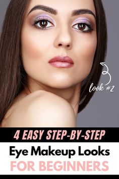 Discover the secret to flawless eye makeup with these 4 easy looks for beginners! Whether you're going for a natural vibe or want to experiment with colors, our step-by-step guide has got you covered! Eyeshadow Looks For Beginners, Easy Eye Makeup Looks, Makeup Looks For Beginners, Easy Eye Makeup, Spring Nail Designs, Makeup Mistakes