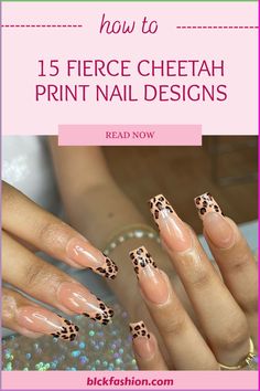 Are you ready to show off your wild side with your nails? Check out these 15 fabulous cheetah print nail ideas that will ensure you step out in style. Whether you're into subtle spots or bold patterns, these trendy designs cover it all! From lengthy fake nails to short chic looks, there's a perfect cheetah design for every occasion. Wow your friends with playful nail art that stands out. Get inspired and express your unique taste with these fun nail ideas. Your manicure will be the talk of the party! Cheetah Print Nail Designs, Fun Nail Ideas, Leopard Nail Designs, Cheetah Nail Designs, Cheetah Print Nails, Cheetah Design, Latest Nail Designs, Cheetah Nails, Leopard Print Nails