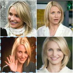 Cameron Diaz mid length hair style The Holiday Cameron Diaz The Holiday Hair, Cameron Diaz Holiday Hair, Cameron Diaz Hairstyles, Cameron Diaz Bob Haircut, Cameron Diaz Hair The Holiday, Cameron Diaz Hair In The Holiday