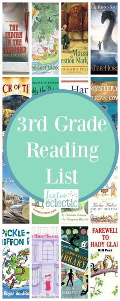 the 3rd grade reading list is full of books and activities to help students learn how to read