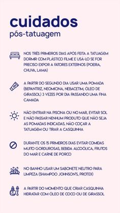 a poster with the words cuidados and other things in spanish, including an image of