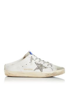 Golden Goose Women's Super Star Sabot Mule Sneakers Golden Goose Superstar, Mule Sneakers, Super Star, Sneakers Online, Golden Goose, Golden Goose Sneaker, Sneakers White, Mule, Shoes Sneakers