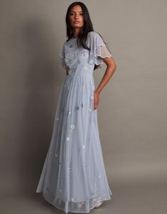 Catherine Embellished Maxi Dress | Evening Dresses | Monsoon US. Life Manifestation, Short Summer Skirts, Evening Dress Collection, Prom Dress Shoes, Girls Summer Tops, Occasion Wear Dresses, Embellished Maxi Dress, Manifestation Board, Bridesmaids Dress