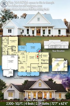 the floor plan for this house is very large and has lots of space to put in it