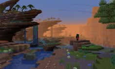 Minecraft Landscaping Ideas, Minecraft Nature, Minecraft Terrain, Minecraft Id, Minecraft Building Guide, Minecraft Steampunk, Minecraft Images, Cool Minecraft Creations, Minecraft Medieval