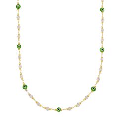 PRICES MAY VARY. EVIL EYE CHOKER: The green evil eye necklace for women design offers stylish protection from negative influences. The eye charm wards off envy and malice, bringing good luck to you and your loved ones. SUPERIOR QUALITY: This gold evil eye charm necklace made with 18k gold plating, is crafted to be durable and long-lasting, ensuring a brilliant shine that won't tarnish over time. ADJUSTABLE FIT: Dainty green necklace for women featuring a length of 14.56" with a 2.4" extender, Ev Gold Evil Eye Necklace As Gift, Gold Dainty Evil Eye Charm Necklace, Affordable Gold Evil Eye Necklace, Green Evil Eye Necklaces, Everyday Yellow Gold Evil Eye Charm Necklaces, Evil Eye Necklace Gold, Birthday Jewelry Gift, Evil Eye Charm, Evil Eye Necklace