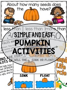 pumpkin activities for kids to practice their writing skills