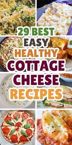 20 best easy healthy cottage cheese recipes that are great for the whole family to enjoy