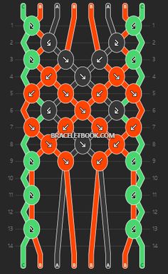 the diagram shows how many different types of chains can be used to create an image