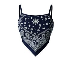 Made by Olivia Size Information (Inches): S (Small): Chest: 28/ Length: 12 M (Medium): Chest: 30/ Length: 12.5 L (Large): Chest: 32/ Length: 13 Color: Blue.  Gender: female.  Age Group: adult. Bandana Crop Top, Vestiti In Jeans, Easy Trendy Outfits, Crop Top Shirts, Simple Trendy Outfits, Nail Arts, Sport Bh, Cute Everyday Outfits, Baddie Outfits Casual